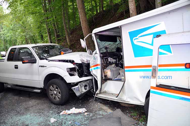 usps truck accident injury